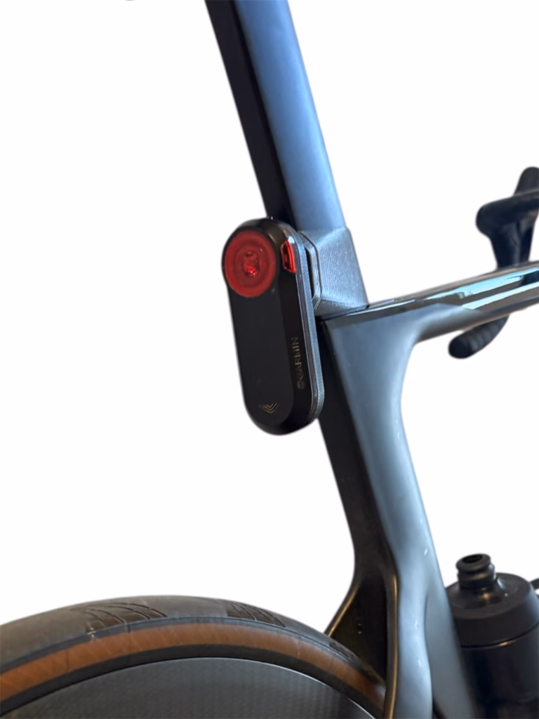 Garmin Varia Radar Test - Alternative Halterung für Aero Sattelstütze