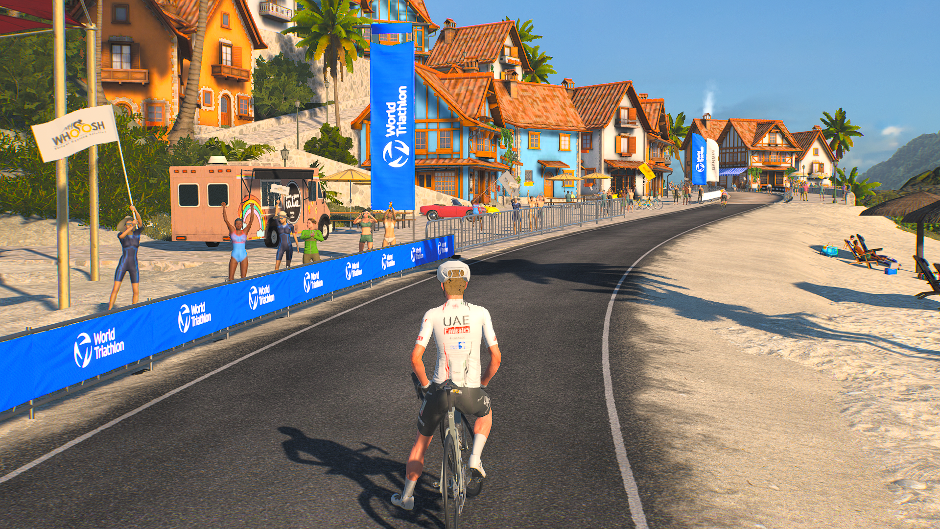 Indoorcycling Indoorcycling Screenshot von Mywhoosh in 4k Auflösung