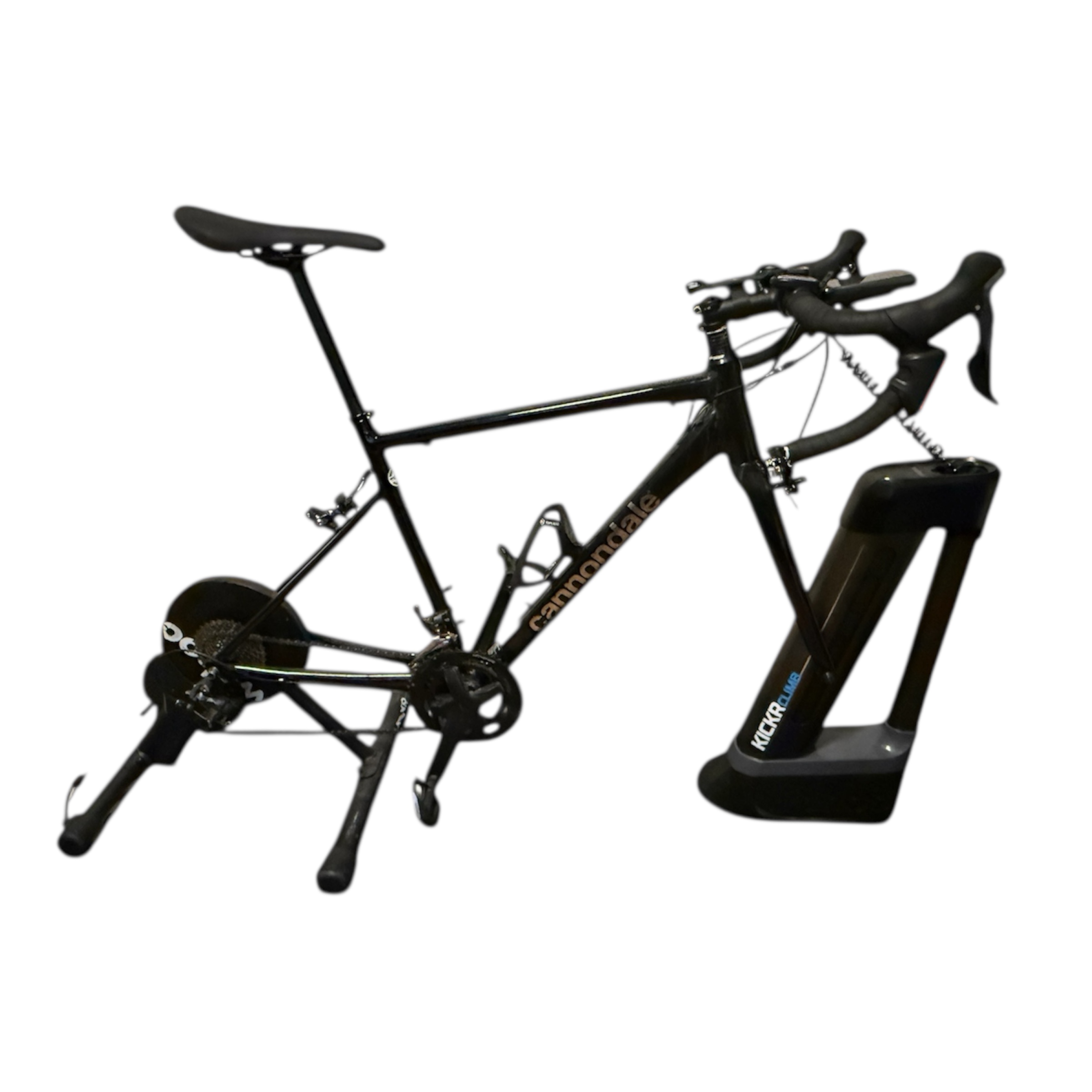 Wahoo KICKR Core und KICKR Move Rollentrainer Canyon AEROAD-MAVIC Rennrad