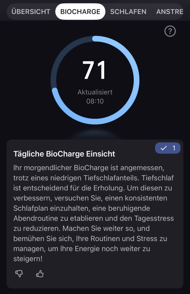 Amazfit Helio Strap Biocharge