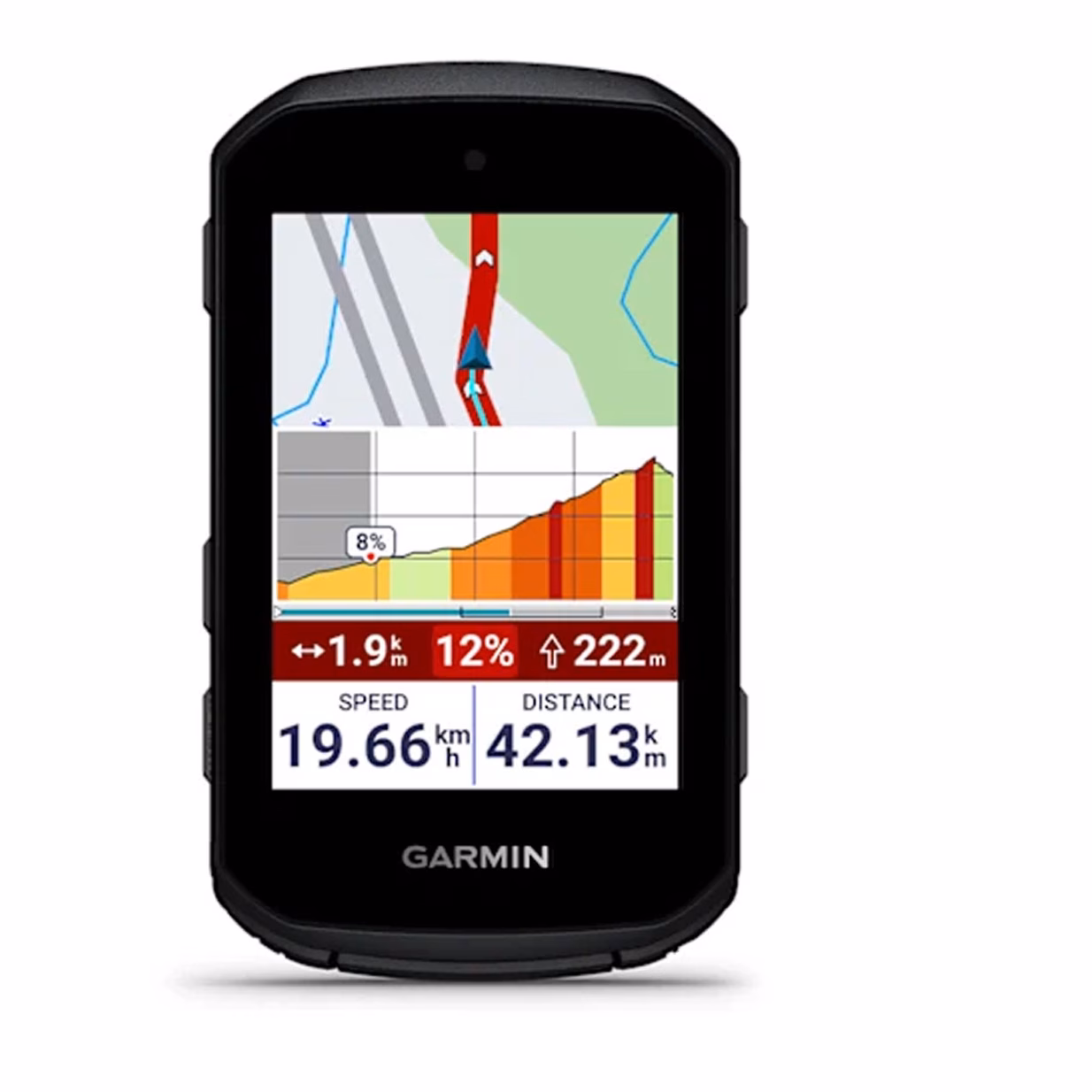 Garmin Edge 850 Steigungen im Test