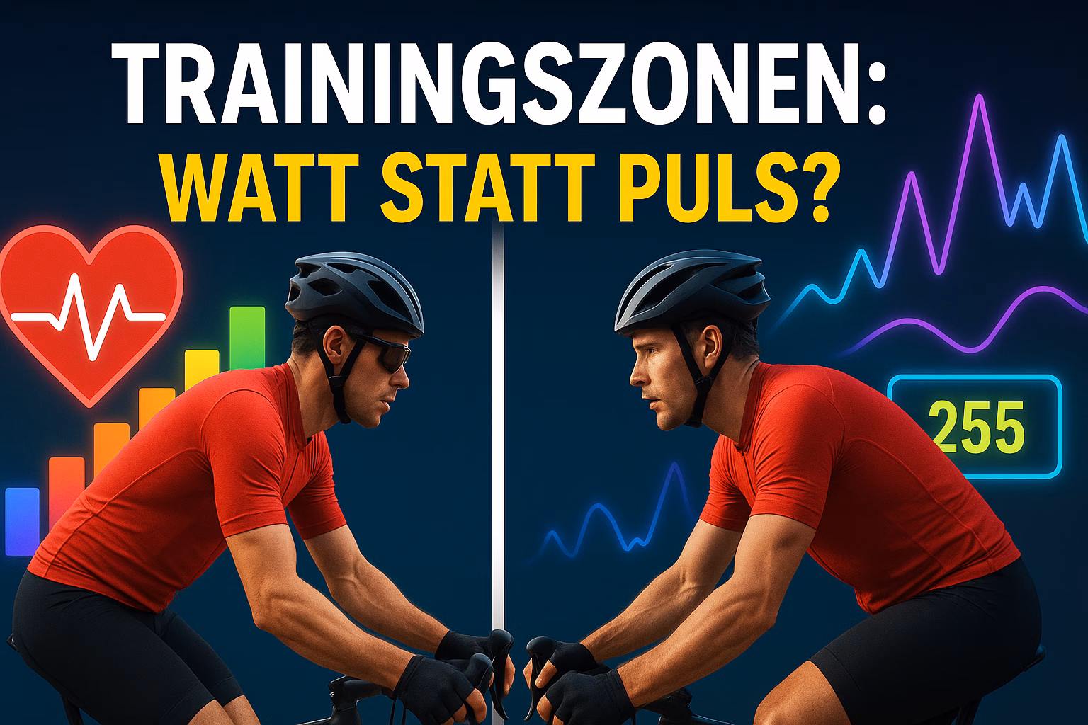 Trainingszonen nach Watt statt Herzfrequenz