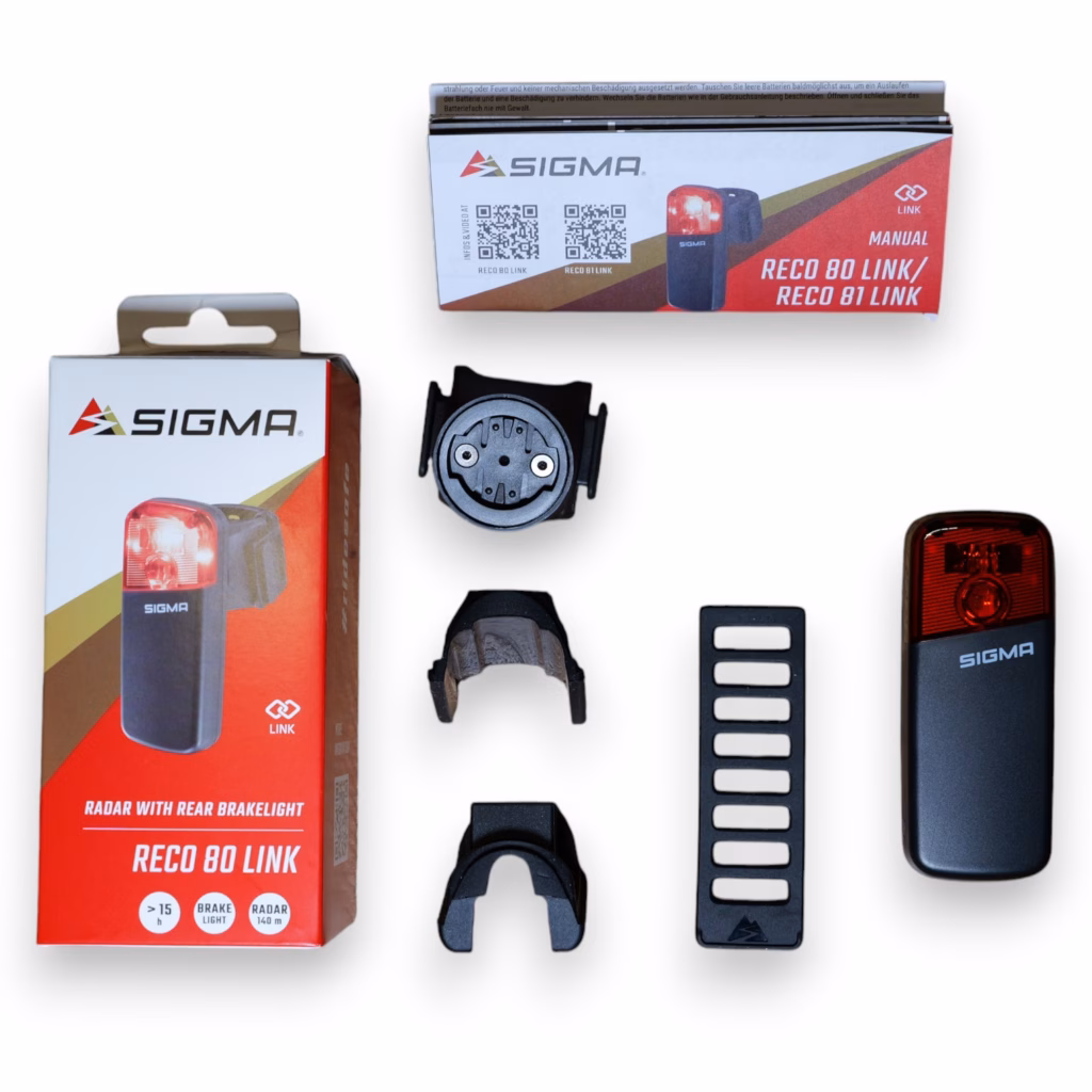 SIGMA RECO 80 Link Lieferumfang und Unboxing