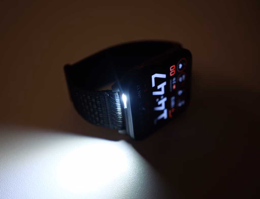 Garmin Venu X1 Taschenlampe