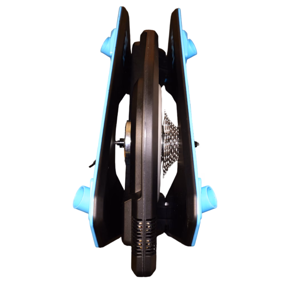 Tacx Neo 2T von Vorne zusammengeklappt