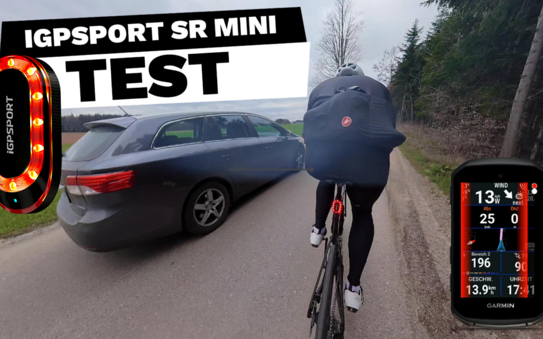 iGPSPORT SR Mini im Test: Kompaktes Fahrrad Radar zum fairen Preis? 