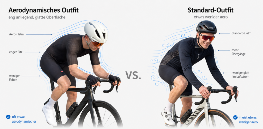 Aerodynamik am Rennrad verbessern 