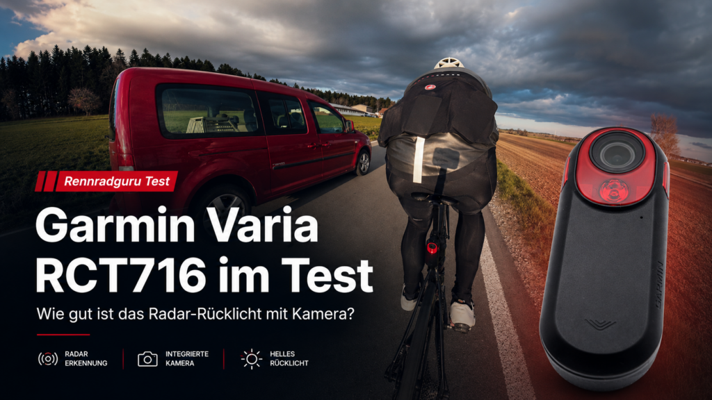 Garmin Varia RCT 716 im Test auf der Straße