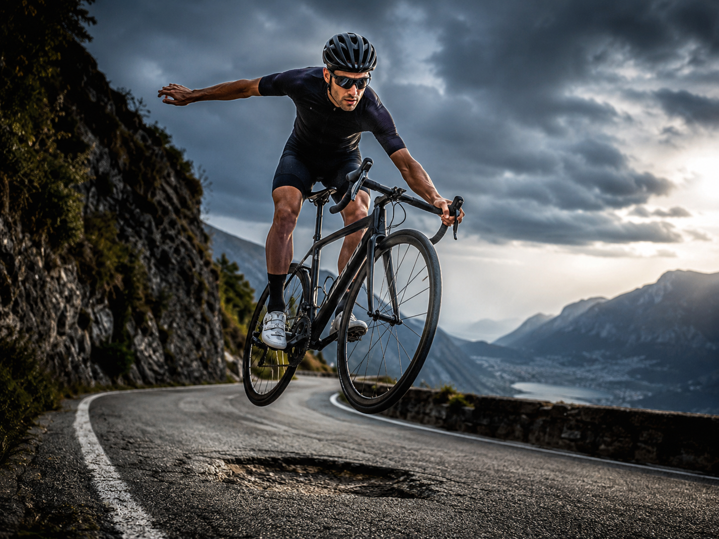 Rennrad Sichtbarkeit erhöhen durch sichere Fahrradkontrolle und Fahrtechnik am Rennrad