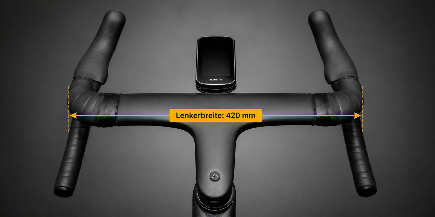 Rennradlenker mit Lenkerband als zusätzliches Bild zur Lenkerbreite
