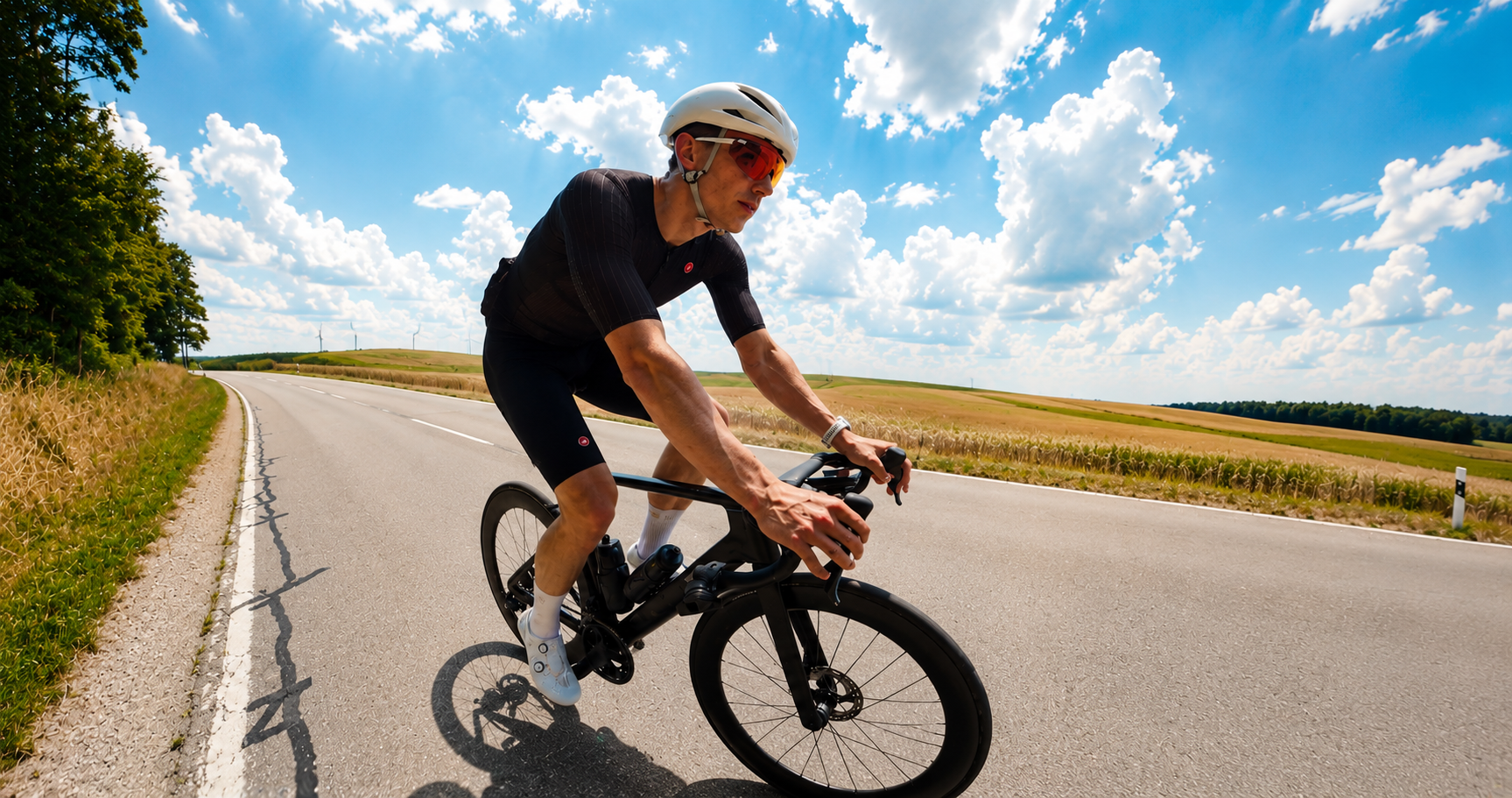 Rennrad Sitzposition als Grundlage für sichere Fahrtechnik